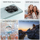 Cubot Hafury Meet, Smartphone Android, 6.67" 120Hz AMOLED Curved Screen, 24GB RAM(12GB+12GB), 256GB ROM, Helio G99,100MP,NFC,