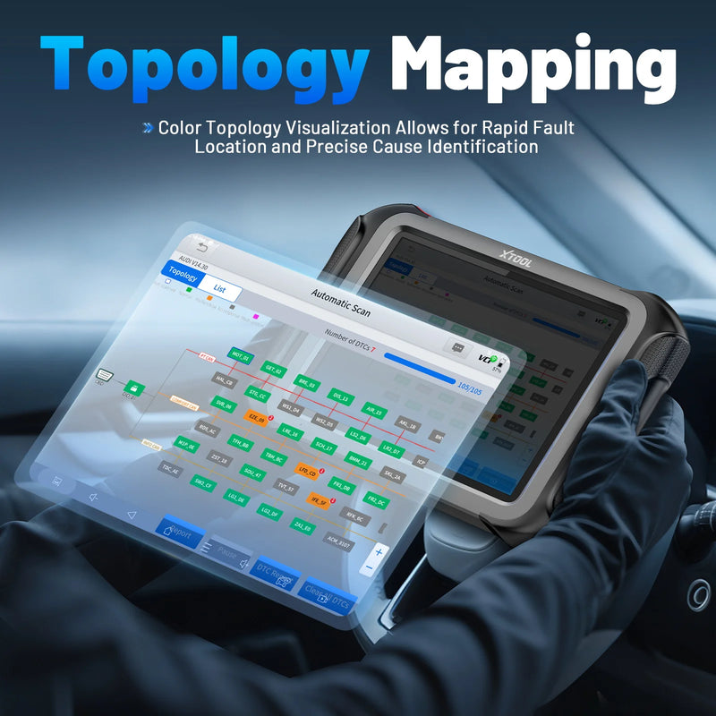 XTOOL X100 MAX Advanced IMMO Key Programmer All System Diagnostic ECU Coding 42 Service Bi-Directional Control Scanner x100 PAD3