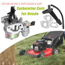 Carburetor Engine Motor FITS For HONDA ENGINE GX140 GX160 GX168 GX200 Lawnmower with Fuel Pipe Motor  Mower Car Accessories