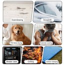 Mini Turbo Jet Fan 130000 RPM Handheld Powerful Air Blower Compressed Air Duster 3 Gear Winds for PC/Home /Car Cleaning Tool