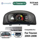 Wowuseful 10.25 Lcd Digital Dashboard Cluster For VW Variant Caddy Touran T6 EOS Sharan Golf 5 Virtual Instrument Paneel Cockpit