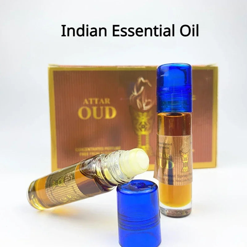 3ml/8ml Indian Sandalwood Essential Oil Purifying Air Massage Car To Help Sleep Nourishing Rolled Beads Sandalwood Essential Oil