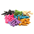 A Packet Of Natural Incense Cones Fragrant Tower Torn Spices Cones Anti-Odour Lemon Sandalwood Peony Pagoda Incense