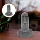 Creativity Roman Easter Island Decoration Furnishing Articles Resin Moai Decor Desktop Tiny Stone Statues Accessories
