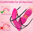 Sexy Wearable Wireless Vibrator with Remote Control and App Panty Thrust Stimulator Sex Toy for Women Vibrating Adult 18+