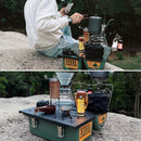 Aluminum Alloy Folding Table Top for Stanley Lunch Box 9.4L - Versatile Outdoor Camping Gear!