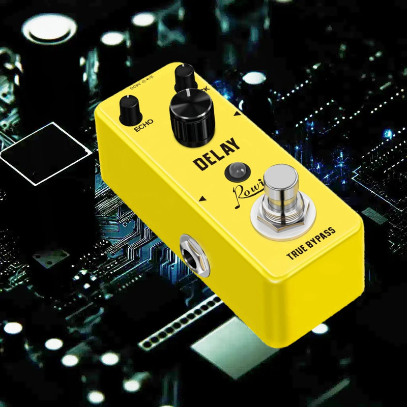 Best Rowin Noise Gate Pedal Guitar Delay Chorus Vibrolo Phaser Flanger Booster Equalizer Effects Fuzz Metal Dist Blues Drive