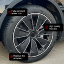 4PCS Hub Cap for Tesla Model Y 19 Inch Wheel Cover Replacement Performance AutoFull Rim Car Accessories Knife Style 2018-2024