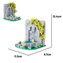 MOC City Series Building Blocks Figure Furniture House Kitchen Medieval Accessories DIY Bricks Set Christmas Toys for Kid Gifts