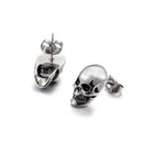 Fashion Retro Trend Punk Rock Men and Women Hip Hop Skull Earrings Couple Gift Halloween Street Party Niche Earrings Accessories