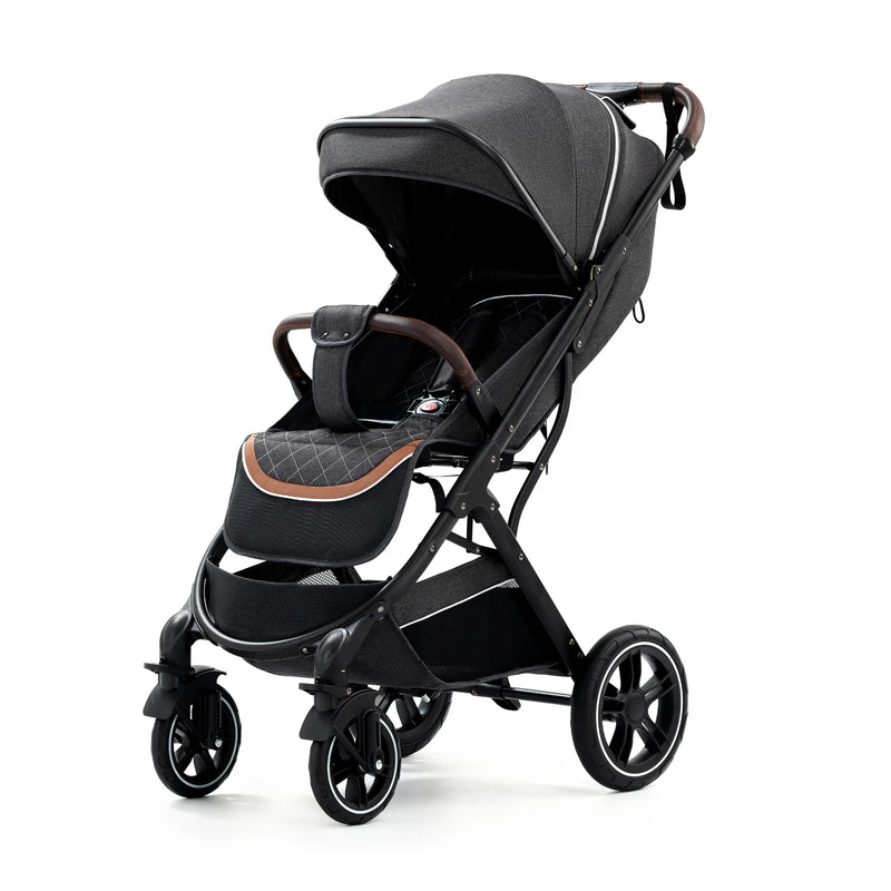 Baby Stroller Lightweight High Landscape Foldable Stroller Multifunctional Newborn Baby Four-wheeled Shock-absorbing Stroller