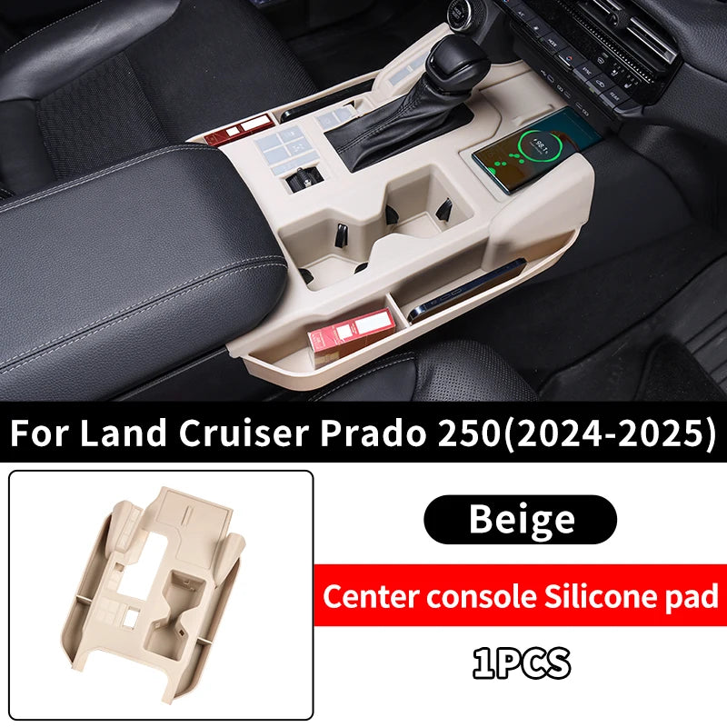 For 2024 2025 Toyota Land Cruiser 250 Prado Lc250 1958 Edition Gearbox Cover Seat Storage Box Interior Upgraded Accessories