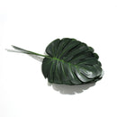 10pcs Artificial Green Turtle Leaf Eucalyptus Leaf Fake Silk Plant For DIY Wedding Birthday Party Home Decor Palm Leave