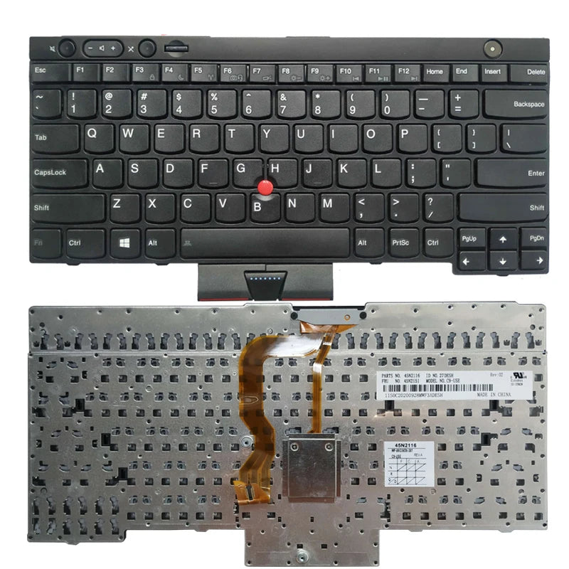 New US/UK/Spanish/Latin/German Keyboard For Lenovo Thinkpad T530 T530i T430 T430s T430I X230 W530 L430 L530