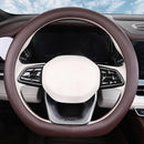 Suitable for Geely Monjaro 2021-2024 Car Steering Wheel Cover All Season Anti Slip Sports Leather Handle Cover