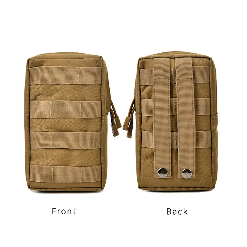 Camping Survival First Aid Kit Bag Medical Waist PackEmergency Outdoor Travel Camping Oxford Cloth Molle Pouch