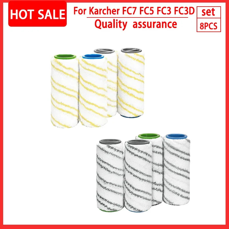 For Karcher FC5 FC7 FC3 FC3D Electric Floor Roller Brush Cleaner Accessories Robot vacuum cleaner Replacement Parts