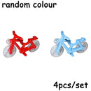 MOC Bricks Chrome Bike Bicycle Scooter Model Building Block Little Sheep Motorcycle City Traffic Bicycle Motor Vehicle Car