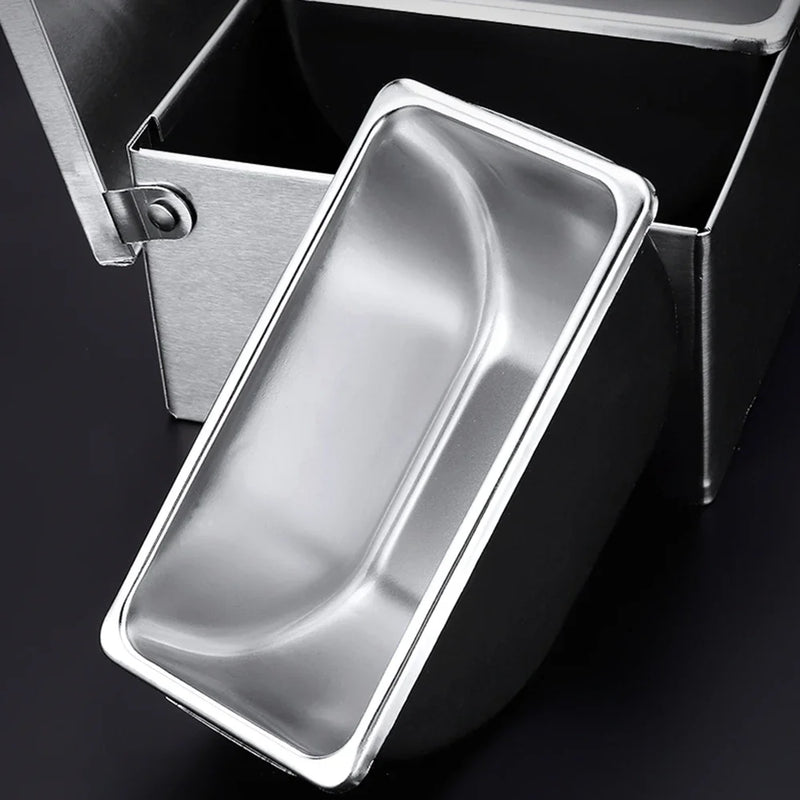 6 Compartment Trays Stainless Steel Detachable Topping Station Plastic Pizza Ingredients Condiment Dispenser Reusable For Home