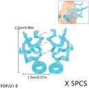 5PCS Cartoon Special Effects Pieces Arm Fist Wind Lightning Leg Flames Weapons Accessories Assemble Scene Bricks Kids for Toys