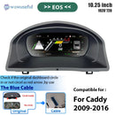 Wowuseful 10.25 Lcd Digital Dashboard Cluster For VW Variant Caddy Touran T6 EOS Sharan Golf 5 Virtual Instrument Paneel Cockpit