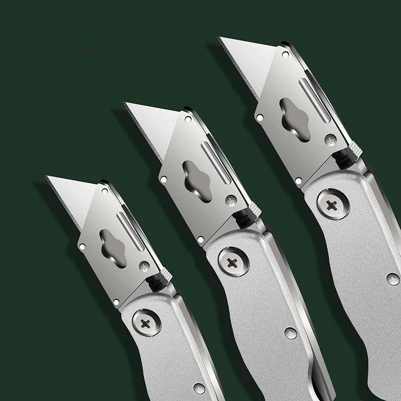 Metal Folding Pocket Knife нож Aluminum Alloy Utility Knives SK5 Blade Heavy Duty Unboxing Cutter Estilete Cuchillo Opener Tools