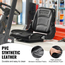 SucceBuy Universal Forklift Seat Fold Down Tractor Seat with Adjustable Angle Back and Micro Switch Comfortable Forklift Seat