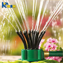 360 Degree Garden Automatic Multi Sprinkler Garden Lawn Sprinklers Roof Cooling Sprinklers Watering Sprinklers Gardening Tools