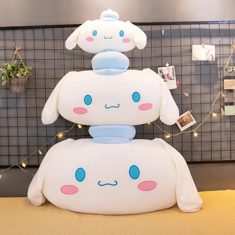 Giant Cinnamoroll Plush Cushion SANRIO Home Decor Soft Toys Kawaii Anime Plushie Pillow for Kids Peluches Grandes