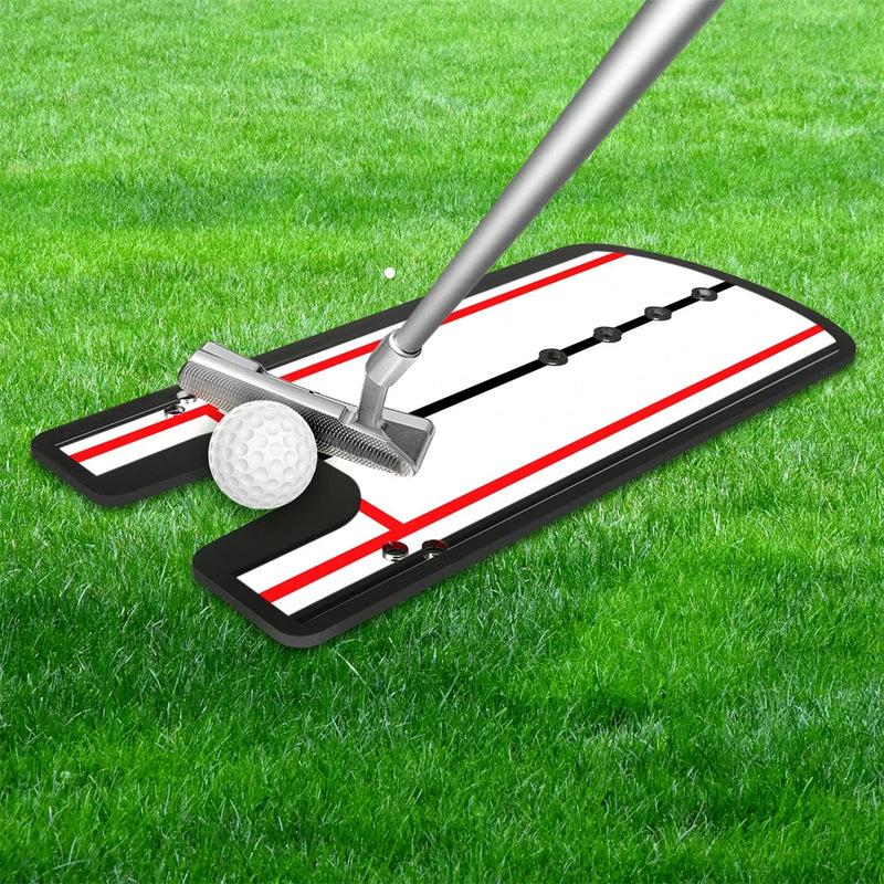 Golf Putting Practice Mirror Putting Mirror Alignment Training Aid Golf Practice Putter Mirror Eye Line Pose Alignment Tool