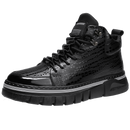 Damyuan Non-Leather Shoes Men Comfortable Sneakers Men Waterproof Non-Slip Outdoor Casual Shoes Tooling Motorcycle Boots 39-44