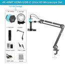 Yizhan Full HD Digital Mircoscope 4K 2K HDMI USB VGA Mircoscope C-Mount Digital Camera 1-150X Zooms For Repair Image Acquisition