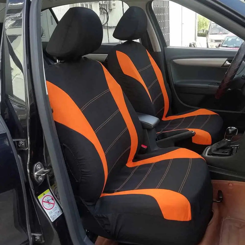 Four Seasons Car Seat Covers Set Universal Fit Most Cars Covers with Hooks Car Seat Protector Interior Accessories