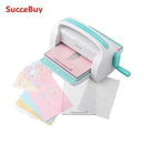 SucceBuy 6/9in Manual Die Cutting Embossing Machine Mini Opening Scrapbooking Handmake Tools for DIY Art Craft Card Decorations