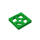 Gobricks GDS-949 Turntable 2 x 2 Plate, Base compatible with 3680  DIY Educational Building Blocks Technical