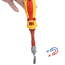 18 In 1 1000V Magnetic Screwdrivers Set with Magnetic Slotted Phillips Pozidriv Torx Bits Electrician Repair Tools Kit