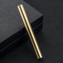 Brass Kerosene Nunchakus Lighters Windproof Mini Retro Grinding Wheel Ignition Flint Free Fire Men Smoking Toy Gift 2024 New