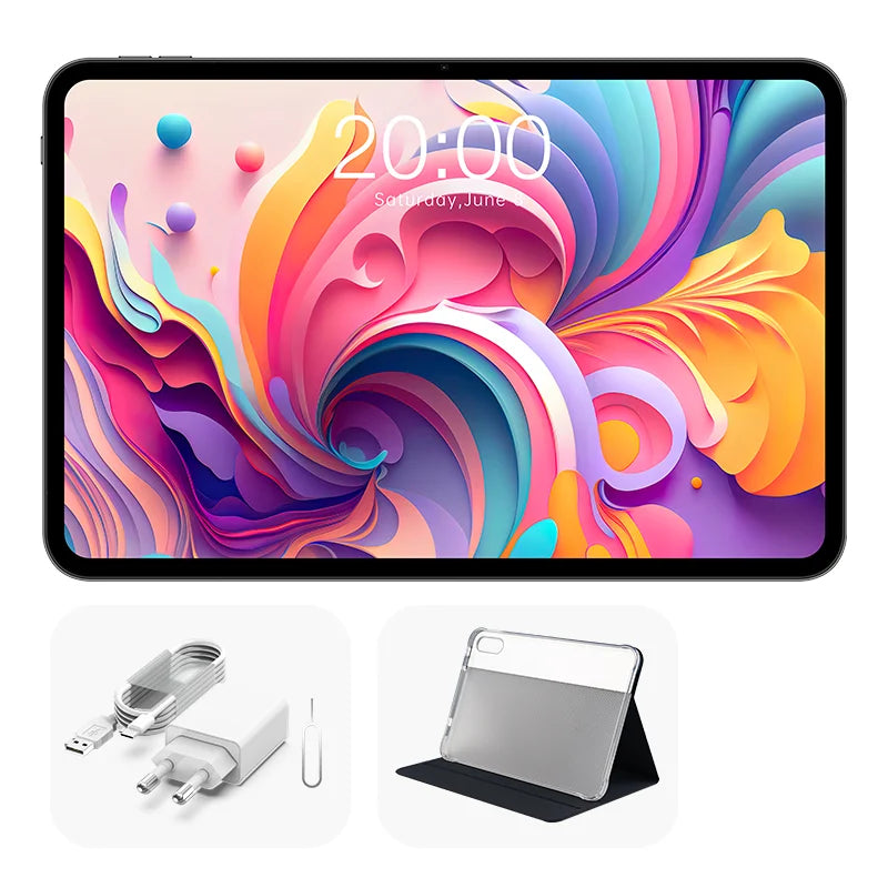 【New】Teclast T65, 13.4 Inch 120Hz Tddi, Android 16 Tablet, (8Gb+12Gb)20Gb Ram, 128Gb Rom, Unisoc T7280, 8 Cores, Mali-G57, 1920X1200, 8000Mah, 4g Volte, Wifi, Gps, 13Mp+5Mp