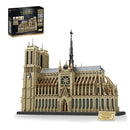 World Architecture Notre Dame Cathedral Gothic House Buildings Sets High simulation City Modular Building Blocks Gift 8868PCS