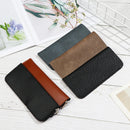 1Pcs Soft Leather Reading Glasses Bag Case Waterproof Solid Sun Glasses Pouch Simple Eyewear Storage Bags Eyewear Accessories