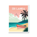 France Paris Florence Hawaii Milan Bruges Famous City Travel Poster Canvas Painting Landscape Wall Art Living Room Home Decor