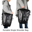 WHEEL UP 27L Multifunctional Bike Pannier Bag Waterproof Bicycle Rear Seat Bag Cycling Carrier Bag Rear Rack Bike Trunk Bag