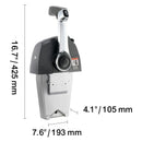 SucceBuy  Boat Throttle Control 5006186 Top-Mounted Outboard Remote Control Box for Evinrude Johnson Marine Throttle Control Box