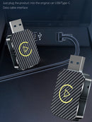 Wireless Carplay Android Auto Adapter Plug&Play USB Car Dongle Wireless Dongle for OEM Wired CarPlay/Andriod Auto Cars