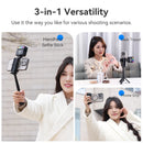 Ulanzi JJ02 Extendable Grip Phone Tripod with Remote Selfie Stick Tripod for Phone Vertical Horizontal Shooting Vlog Video