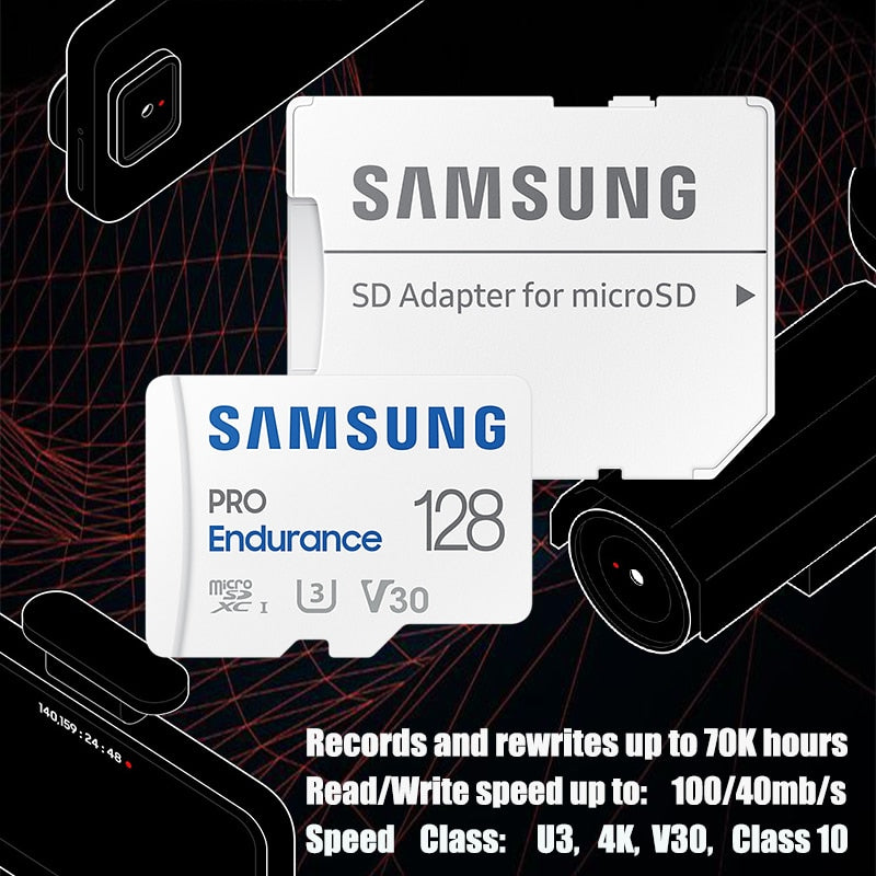 SAMSUNG EVO Plus Memory Card 32GB/SDHC 64GB/128GB/256GB/512GB SDXC Micro SD/TF Flash Cards MicroSD UHS-1 For Phone Drone Camera