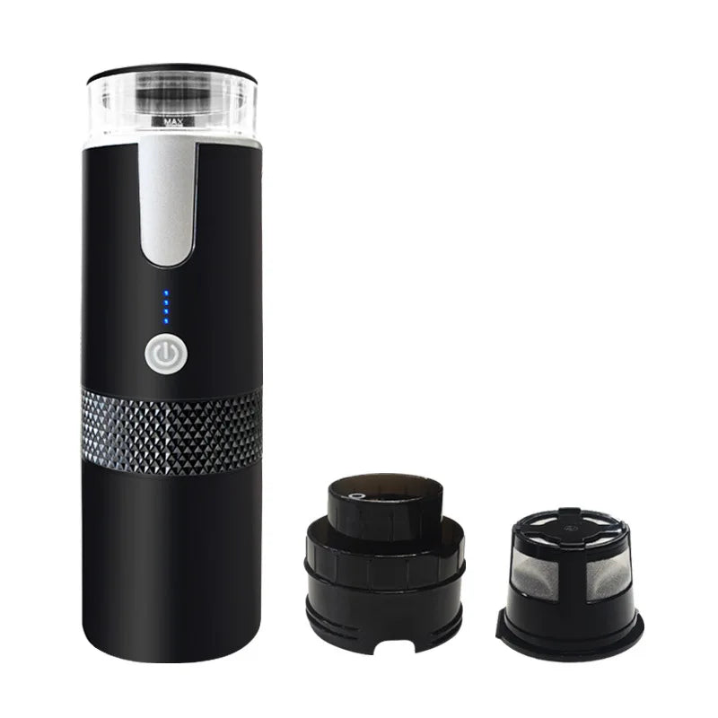 Portable Espresso Maker Electric Coffee Machine Compatible NS Capsule & Ground Coffee Fast Brewing Espresso Machine