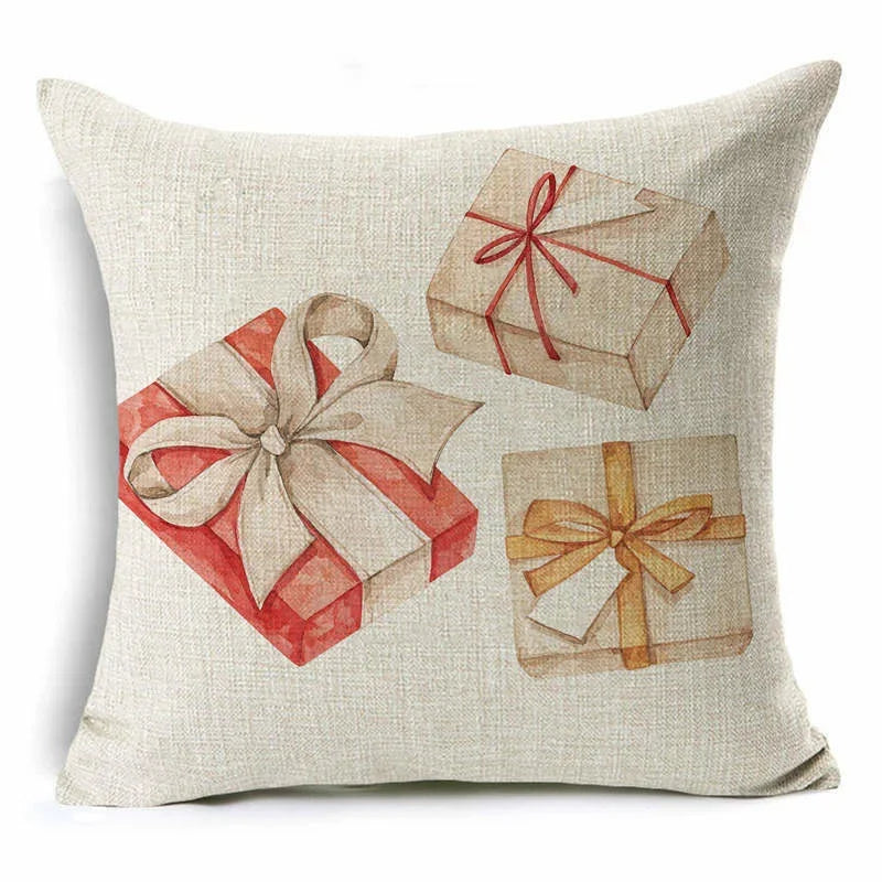 Thanksgiving Pumpkin Plant Pillowcases Linen Decor Throw Cushion Cover For Car Sofa Pillowcase Outdoor Garden Home Decoration