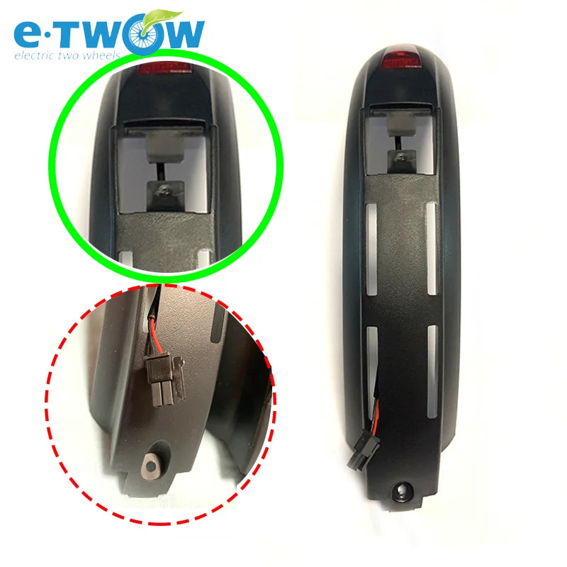 Original ETWOW Rear Fender with Brake Light for E-TWOW S2 GT BOOSTER Electric Scooter