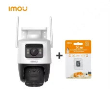 IMOU Cruiser Dual Lens 6MP PT Camera AI Vehicle Detection Smart Color Night Vision Home Security Surveillance Outdoor Camera